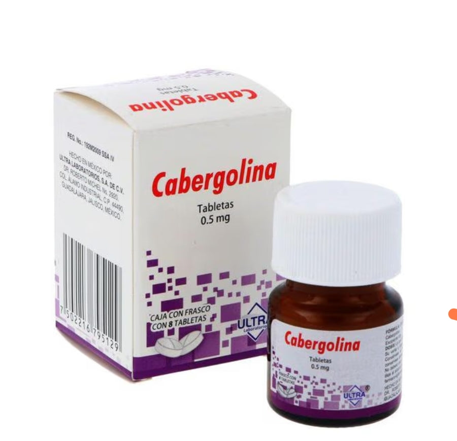 Cabergolina 0.5 mg