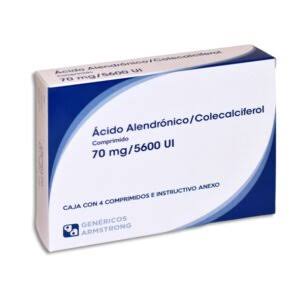 Ácido Alendrónico/Colecalciferol 70 mg/5600 UI