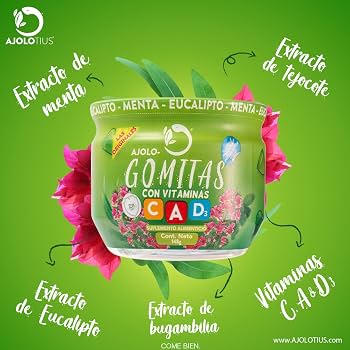 Gomitas con Vitaminas C, A y D3 148 g