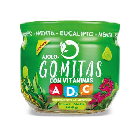 Gomitas con Vitaminas C, A y D3 148 g