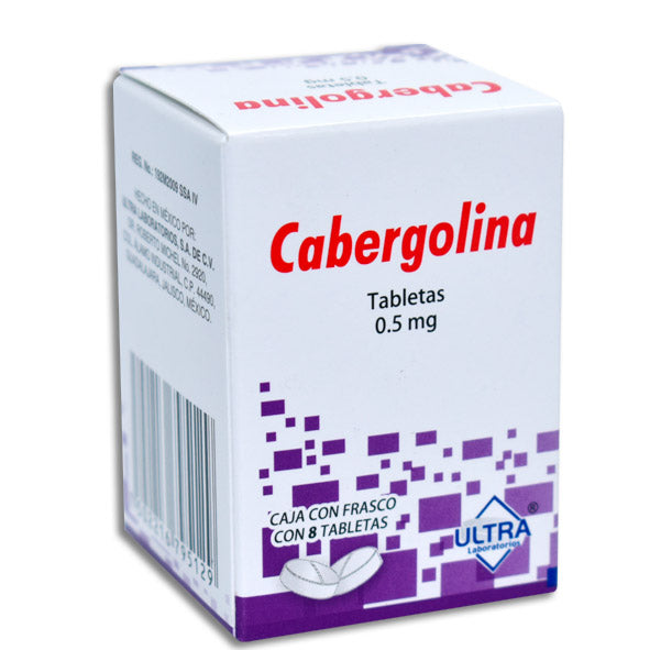 Cabergolina 0.5 mg