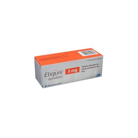 Eliquis Apixabán 5 mg