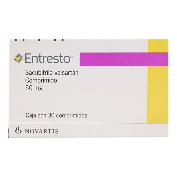 Entresto Sacubitrilo/Valsartán 50 mg