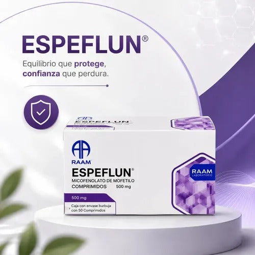 Espeflun Micofenolato de Mofetilo 500 mg