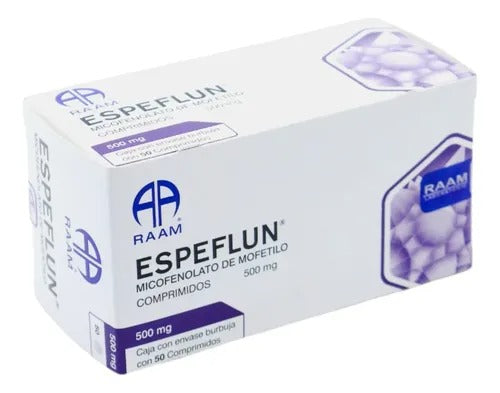 Espeflun Micofenolato de Mofetilo 500 mg