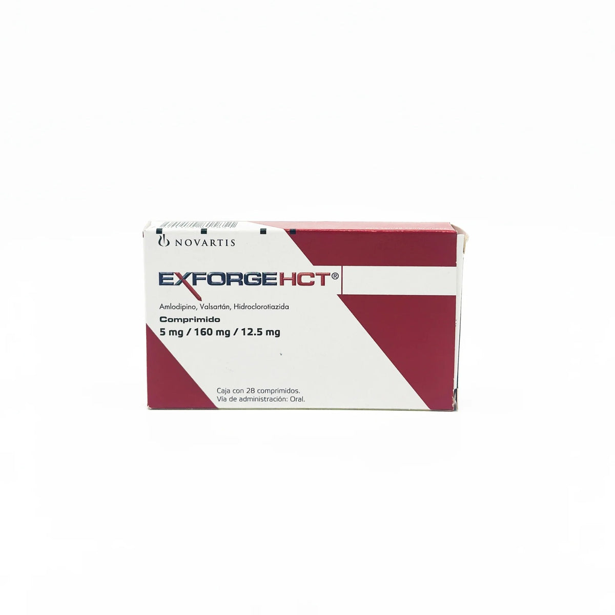Exforge HCT Amlodipino/Valsartán/Hidroclorotiazida 5 mg/160 mg/12.5 mg