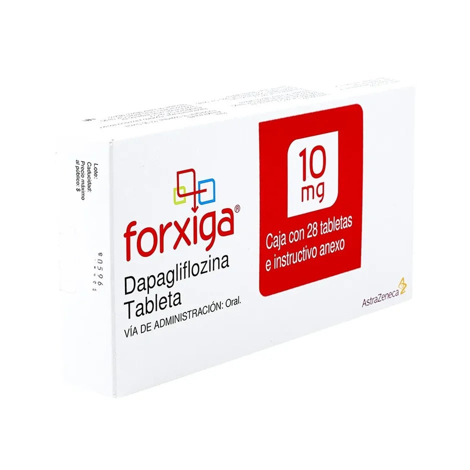 Forxiga Dapagliflozina 10 mg