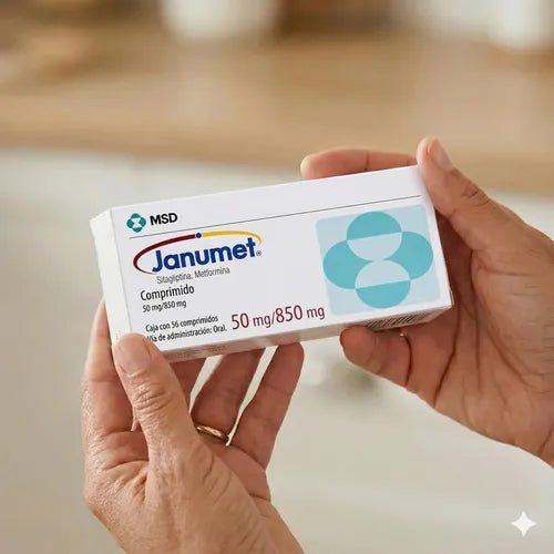 Janumet Sitagliptina/Metformina 50 mg/850 mg
