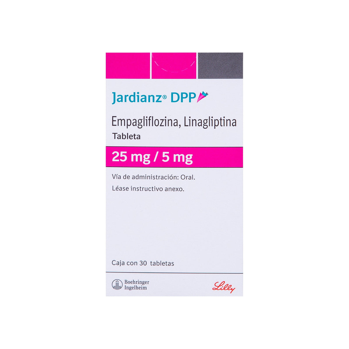 Jardianz DPP Empagliflozina/Linagliptina 25 mg/5 mg