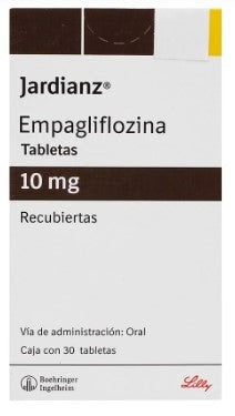 Jardianz Empagliflozina 10 mg