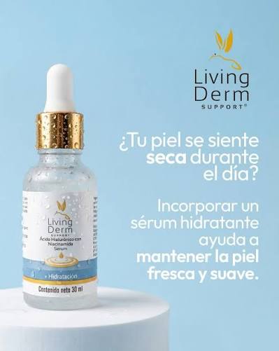 Living Derm Sérum Ácido Hialurónico con Niacinamida 30 ml