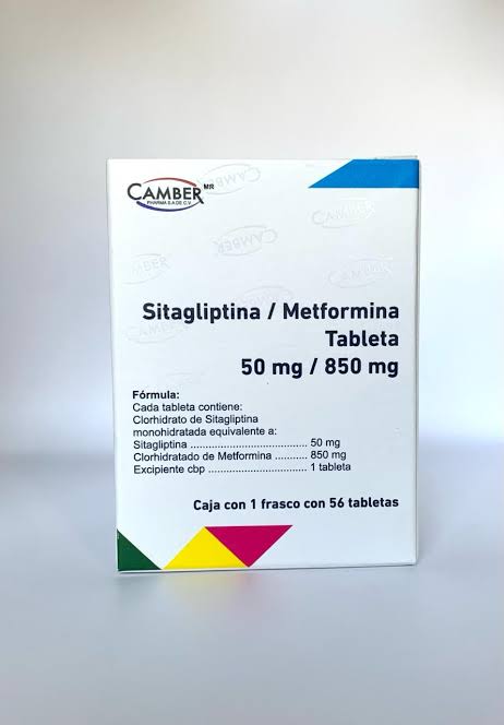 Sitagliptina/Metformina 50 mg/850 mg