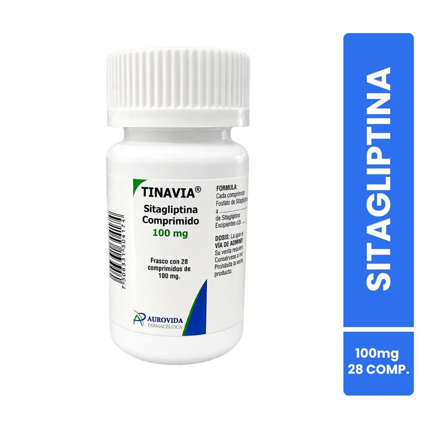 Tinavia Sitagliptina 100 mg